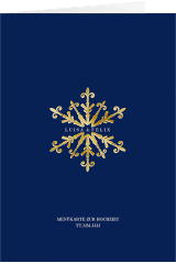 Klick: Details zu Menükarte Hochzeit "Crystal" anzeigen Menükarte Hochzeit "Crystal"