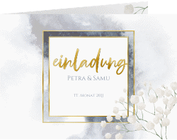 Klick: Details zu Hochzeitseinladung "Winter" anzeigen Hochzeitseinladung "Winter"