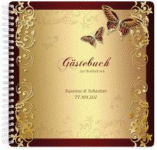 Gästebuch Hochzeit "Toulouse"