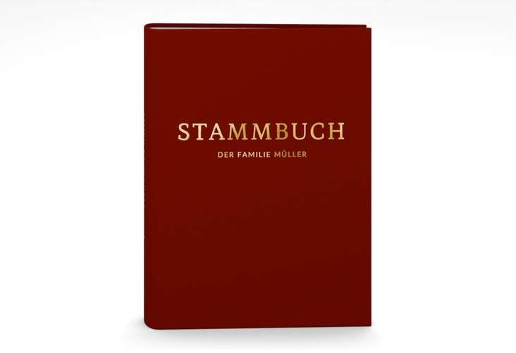 Stammbuch A5 Standesamt Stammbuch A5 rot gold