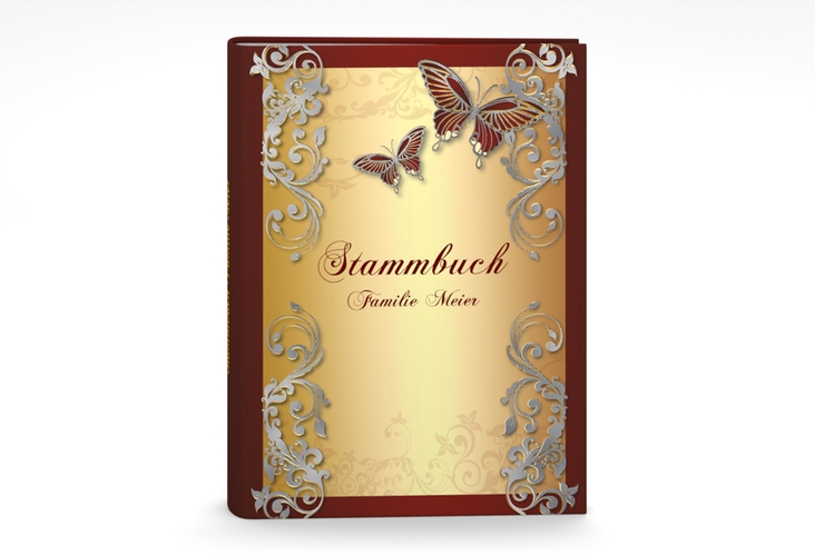 Stammbuch A5 Toulouse Stammbuch A5 rot silber