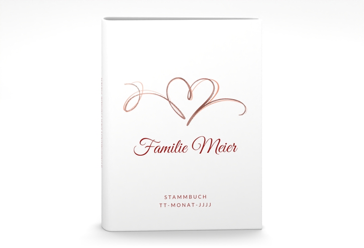 Stammbuch A5 Envie Stammbuch A5 rot rosegold