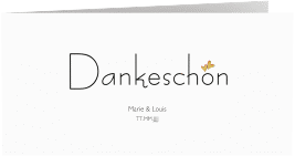 Klick: Details zu Dankeskarte Hochzeit "Twohearts" anzeigen Dankeskarte Hochzeit "Twohearts"