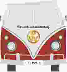 Einladung Geburtstag "Bulli Bus"