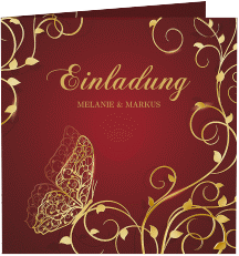 Klick: Details zu Hochzeitseinladung "Eternity" anzeigen Hochzeitseinladung "Eternity"