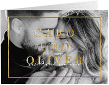 Hochzeitseinladung Moment