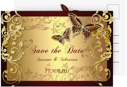 Save the Date-Postkarte "Toulouse"