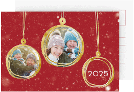 Klick: Details zu Weihnachtskarte "Weihnachtskugel" anzeigen Weihnachtskarte "Weihnachtskugel"
