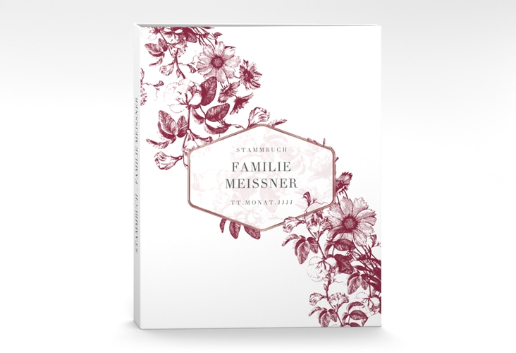Stammbuch A4 Magnificent Stammbuch A4 rot rosegold