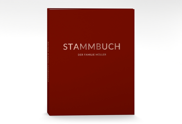 Stammbuch A4 Standesamt Stammbuch A4 rot rosegold