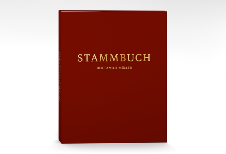 Stammbuch A4 Standesamt Stammbuch A4 rot gold