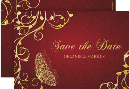 Save the Date-Karte "Eternity"