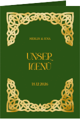 Klick: Details zu Menükarte Hochzeit "Celtic" anzeigen Menükarte Hochzeit "Celtic"