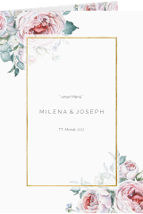 Klick: Details zu Menükarte Hochzeit "Embrace" anzeigen Menükarte Hochzeit "Embrace"