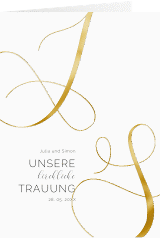 Kirchenheft Hochzeit "Eheschließung"