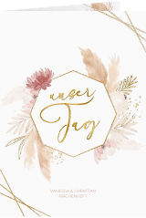 Kirchenheft Hochzeit Bohostyle