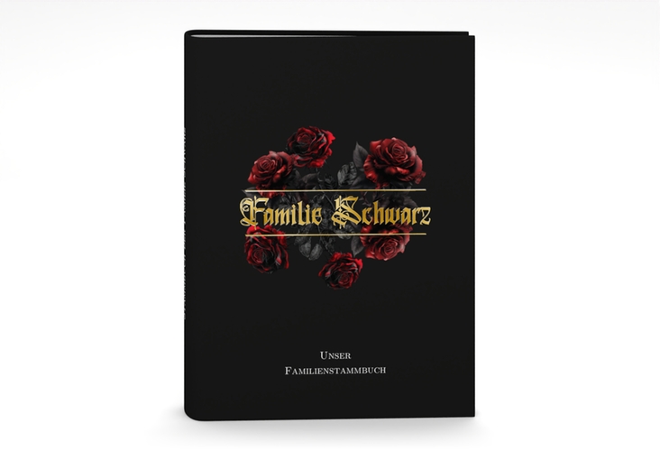 Stammbuch A5 Gothic Rose Stammbuch A5 gold