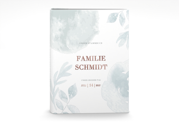 Stammbuch A5 Blätterdruck Stammbuch A5 rosegold