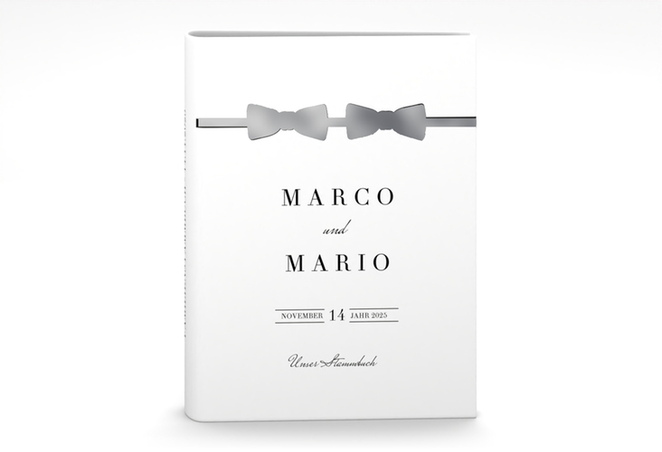 Stammbuch A5 Suits Stammbuch A5 silber