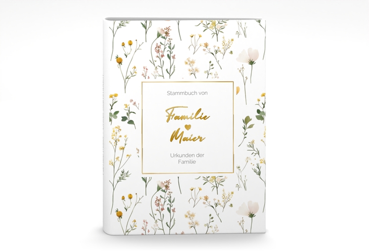 Stammbuch A5 Blumenwiese Stammbuch A5 gold