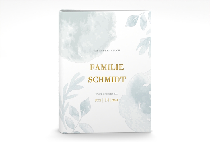 Stammbuch A5 Blätterdruck Stammbuch A5 gold