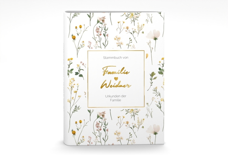 Stammbuch A5 Blumenwiese Stammbuch A5 gold