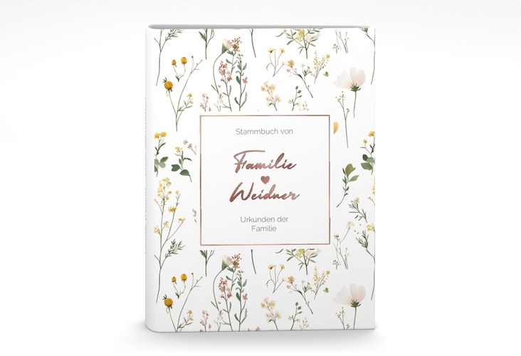 Stammbuch A5 Blumenwiese Stammbuch A5 rosegold