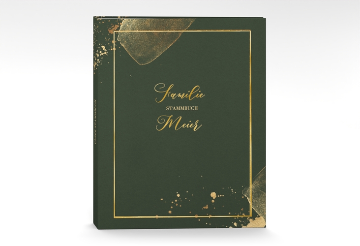 Stammbuch A4 Emerald Stammbuch A4 gold