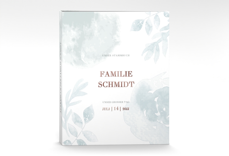 Stammbuch A4 Blätterdruck Stammbuch A4 rosegold