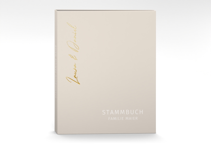 Stammbuch A4 Klar Stammbuch A4 gold