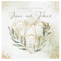 Klick: Details zu Gästebuch Creation "Heartfelt" anzeigen Gästebuch Creation Heartfelt