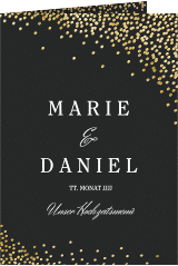 Klick: Details zu Menükarte Hochzeit "Glitter" anzeigen Menükarte Hochzeit "Glitter"