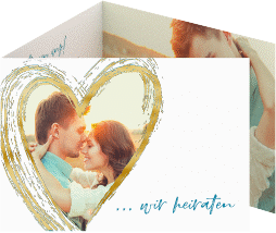 Klick: Details zu Hochzeitseinladung "Liebe" anzeigen Hochzeitseinladung "Liebe"