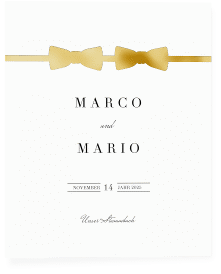 Stammbuch A4 "Suits"