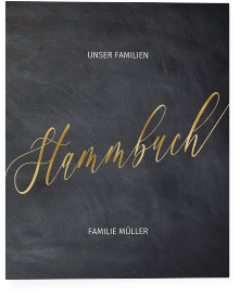 Klick: Details zu Stammbuch A4 "Chalkboard" anzeigen Stammbuch A4 "Chalkboard"