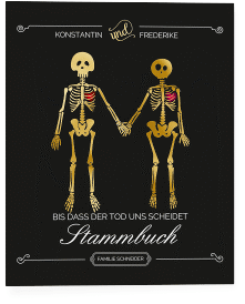 Klick: Details zu Stammbuch A4 "Bones" anzeigen Stammbuch A4 "Bones"