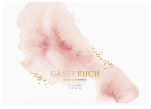 Gästebuch A4 quer "Pastell"