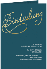 Klick: Details zu Einladung Geburtstag "Schwungvoll" anzeigen Einladung Geburtstag "Schwungvoll"