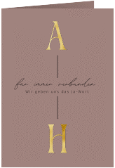 Klick: Details zu Einladungskarte Hochzeit "Lebensbund" anzeigen Einladungskarte Hochzeit "Lebensbund"