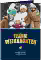 Weihnachtskarte "Festtag"