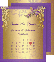 Klick: Details zu Save the Date-Kalenderblatt "Toulouse" anzeigen Save the Date-Kalenderblatt "Toulouse"