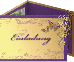 Klick: Details zu Hochzeitseinladung "Toulouse" anzeigen Hochzeitseinladung "Toulouse"