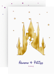 Klick: Details zu Save the Date-Karte "Castle" anzeigen Save the Date-Karte "Castle"