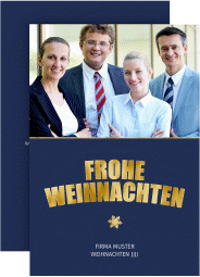 Klick: Details zu Geschäftliche Weihnachtskarte "Weihnachtsfunkeln" anzeigen Geschäftliche Weihnachtskarte "Weihnachtsfunkeln"