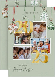 Klick: Details zu Weihnachtskarte "Fröhlichkeit" anzeigen Weihnachtskarte Fröhlichkeit