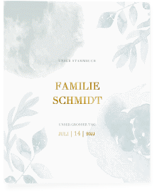 Stammbuch A4 "Blätterdruck"