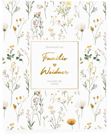Stammbuch A4 "Blumenwiese"