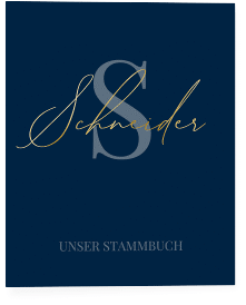 Stammbuch A4 "Familienname"