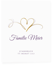 Stammbuch A4 "Envie"