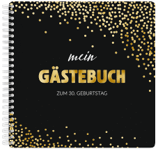Klick: Details zu Gästebuch Geburtstag "Glitzer" anzeigen Gästebuch Geburtstag "Glitzer"